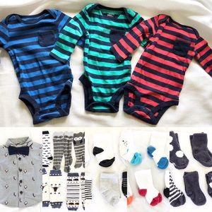 0-3 months baby boy bundle